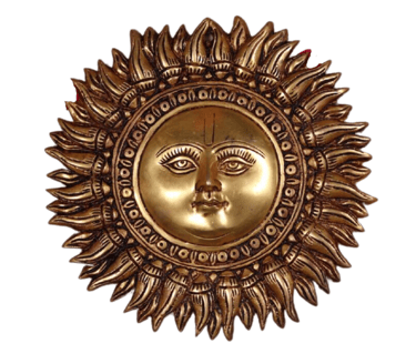 brass sun and moom half sun and moon 
