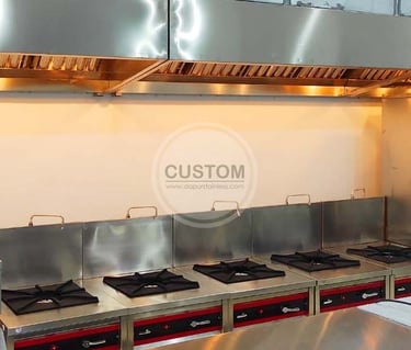 dapur stainless custom