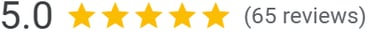 65 5 star google reviews
