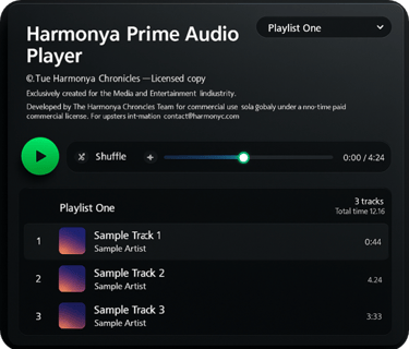 Harmonya Prime Media Player - The freedom is here