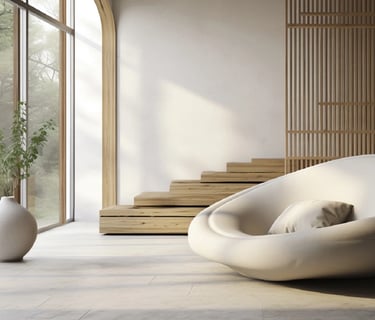 interieur zen purifié habitat sain maison saine