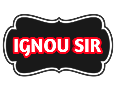 IGNOU SIR
