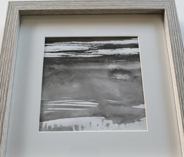 The Light Reflected, 26 x 26 cm, acrylic ink, £40