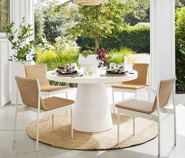 Braided Solid Area Rug