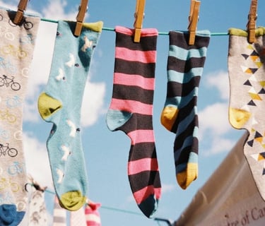 knitted cotton sports casual socks