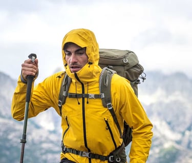 Sports jackets, hiking jackets, custom made jackets