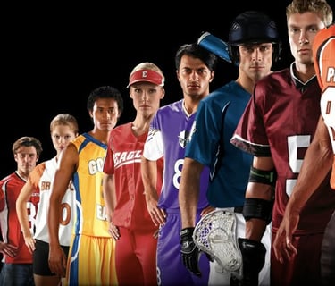 sports teams uniforms, football uniforms
