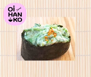 Oi-Hanko-Wakame-avokado-majoneesi-gunkan