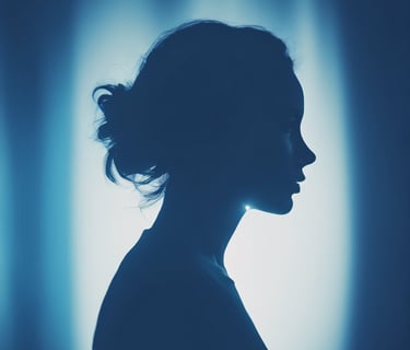 woman wearing black scoop-neck long-sleeved shirt