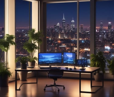 a person's feet resting on a computer screen