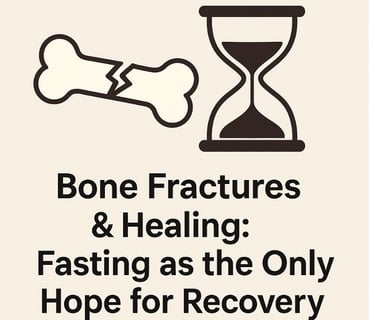 _🦴⏳Bone Fractures and Healing Fasting as the Only Hope for Recovery