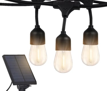 Solar string lights