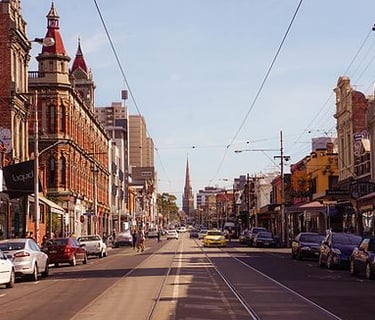 picture of Brunswick Street, Melbourne, Victoria, Australia