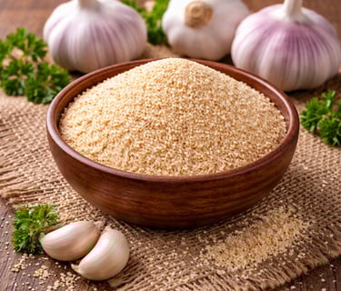 Dehydrated garlic granules exporter India – premium dried garlic for seasonings and snack blends