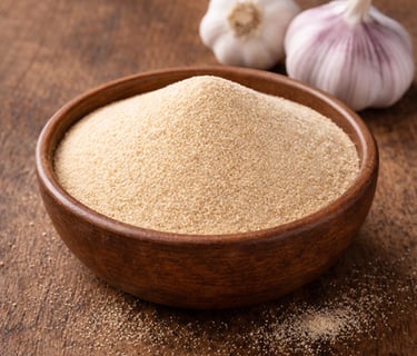 ehydrated garlic powder 80–100 mesh exporter India – bulk dried garlic for food manufacturing