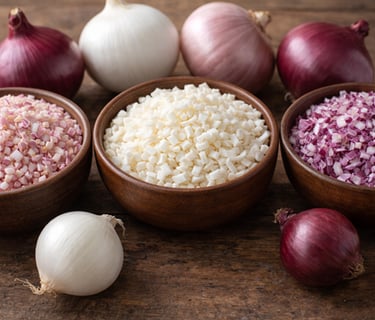 Dehydrated onion chopped 3–5mm supplier India – bulk dried onion for sauces and ready foods