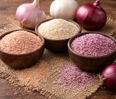 Dehydrated onion granules exporter India – 16–24 mesh dried onion for seasonings and bulk supply