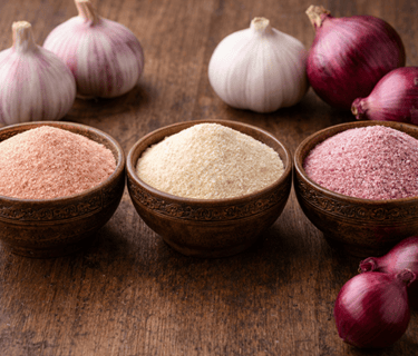 Dehydrated onion powder 80–100 mesh supplier India – bulk dried onion for soups, snacks and blends