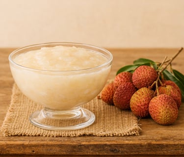 Frozen litchi pulp supplier India – IQF litchi fruit for global export