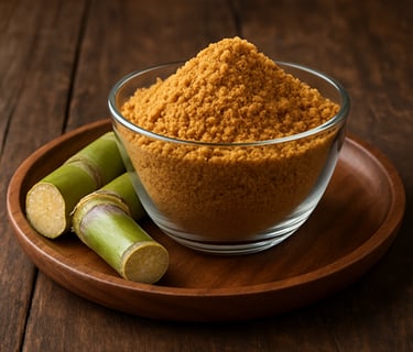 Export Quality jaggery Powder packed in food grade HDPE bags / drums for international markets.