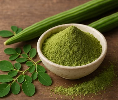 Export quality moringa powder for international markets