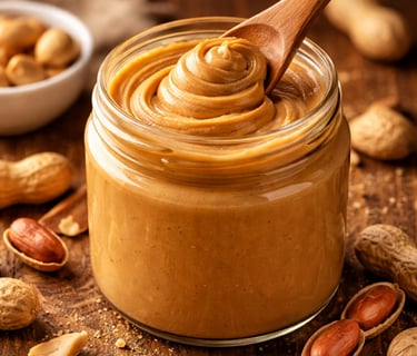 Cold pressed peanut butter exporter India – creamy spread for bulk and private label supply