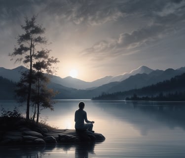 woman wearing black scoop-neck long-sleeved shirt