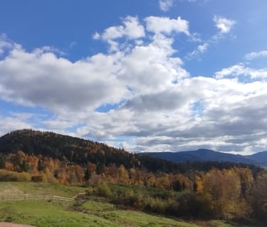 Vue sur le Saint Mont