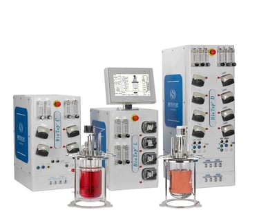 Lab scale fermenter/bioreactor system