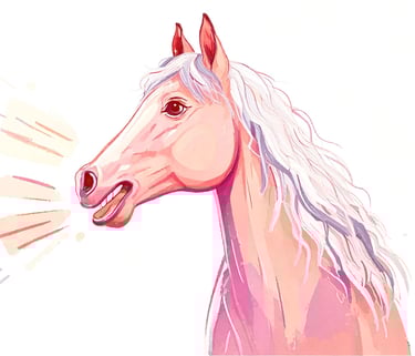 hennissement chez le cheval