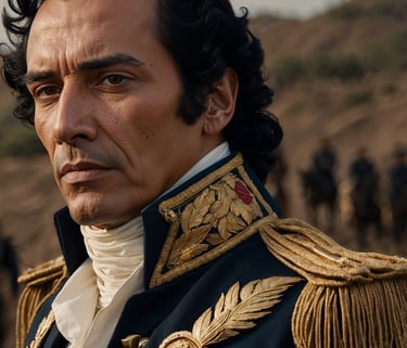 Simon Bolivar, South American independence leader