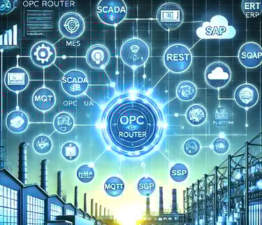 OPC Router, industrial communication, SAP, ERP, MES