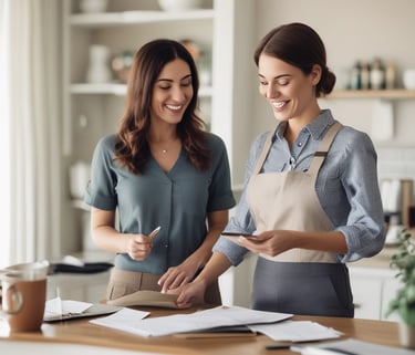 A well-maintained home exterior with fresh landscaping and clean windows.