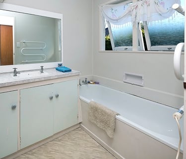 Bathroom renovation - Auckland rental property - Revive Builders