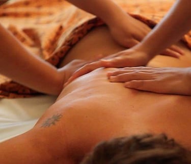 alt="Agendamento de massagem premium com quatro mãos em Belo Horizonte e atendimento personalizado"