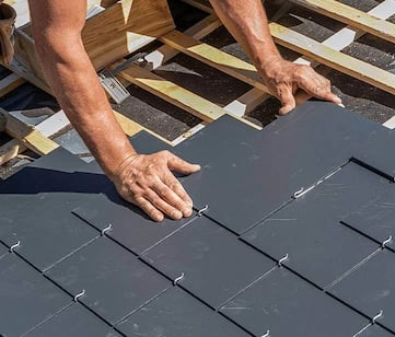 Remaniement d'ardoise Morlaix