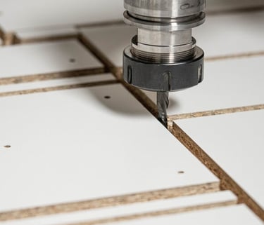 cnc router technology manufacturing modern cabinetry kitchen joinery