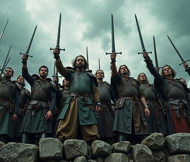 The Gaelic lords of Ireland unite in rebellion!