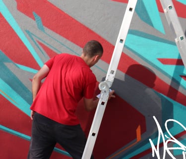 Mes Ink, graffiti letters, barcelona