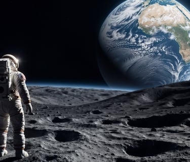 Gazing at the Earth!