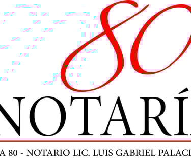 Notaria 80 - Notario Lic. Luis Gabriel Palacios Velasco
