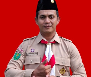 a man in uniform with a red tie and a red tie