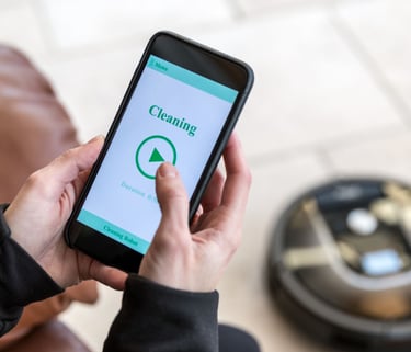 a person holding a phone in their hand