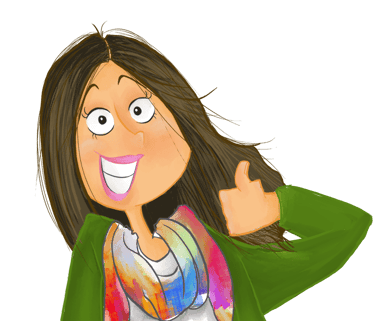 Carina Santillan Cartoon