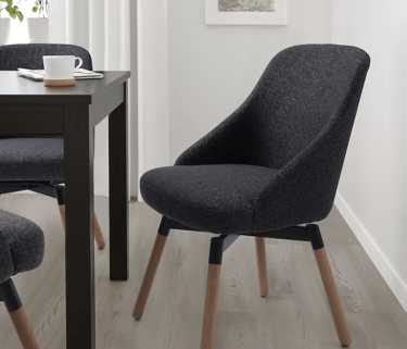 Chaise tissu propre clean