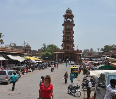 Clock tower, Jodhpur, Rajasthan, India