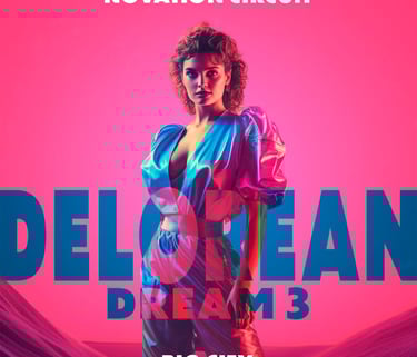 Delorean Dream 3 synthwave presets and samples for Circuit Tracks