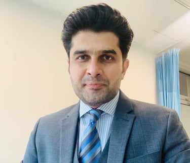 Illustration of Mr Farrukh Gillani Knee surgeon inverness