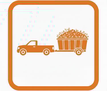 a truck with a truck with a basket of flowers