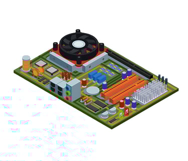 Illustration of Motherboard